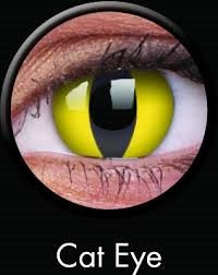 Colour Contact Lenses: Colourvue Cateye Crazy Colour Contact Lenses