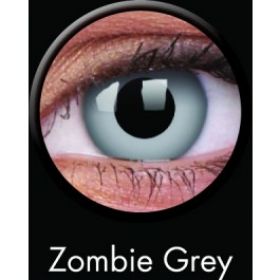 Colour Contact Lenses: Colourvue Zombie Gray Crazy Colour Contact Lenses 1 Pair