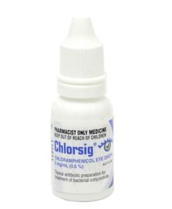 Conjunctivitis Bacterial: Chlorsig Eye Drops 0.5% 10ml