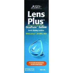 Lens Plus Ocupure Saline 360ml