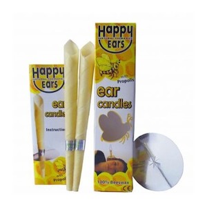 Ear Drops And Sprays: Happy Ear Candle Cone 1 Pair