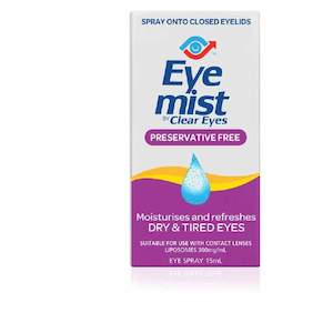 Eye Lubricants: Clear Eyes Eye Mist 15ml