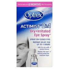Eye Lubricants: Optrex Actimist Dry Eyes 10ml