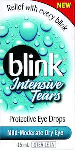 Eye Lubricants: Blink Intensive Tears 15ml