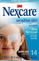 Eye Protection: Nexcare Sensitive Skin Eye Patch Regular 14