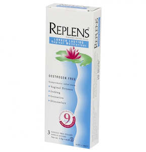 Feminine: Replens Vaginal Moisturiser 3 Pack