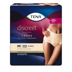 Tena Pants Women Creme Medium 9s