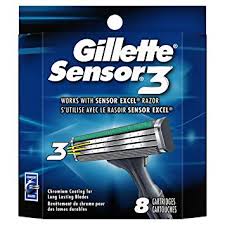 Gilette Sensor 3 Man Disp 8s