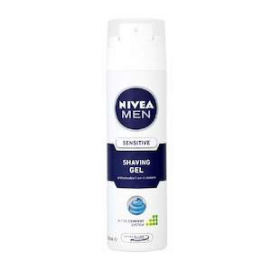 Shaving And Hair Removal Men: Nivea Men Sensitive Shave Gel 200ml