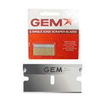 Shaving And Hair Removal Men: Gem Single Edge Scraper Blades 5s