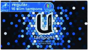 U By Kotex Tampon Regular 16s
