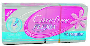 Tampons: Carefree Flexia Regular Tampons 16s