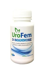 Urinary Tract Infections: Urofem D-Mannose 1000mg 50s