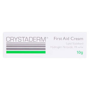 Antiseptic And Burns: Crystaderm Cream 10g