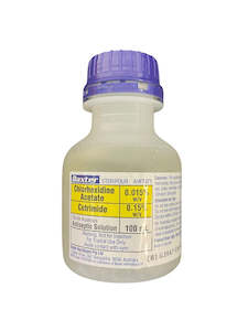 Chlorhexhexidine 0.15% Cetrimide 0.15% 100ml