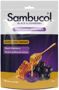Sambucol Soothing Throat Lozenges