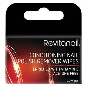 Nail Polish Removers: Revitanail Conditioning Remover 30s