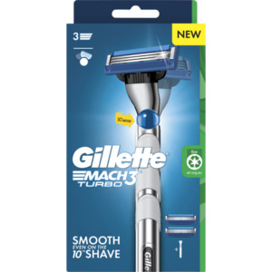 Shaving And Hair Removal Men: GILLETTE Mach3+ Razor 1Up+ 2 Cart