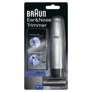 BRAUN EN10 Ear & Nose Trimmer Silver