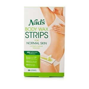 Shaving And Hair Removal Women: Nads Body Wax Strips 20s