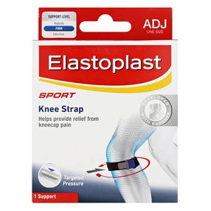 Antiseptic And Burns: ELASTOPLAST Sport Adjustable Knee Strap