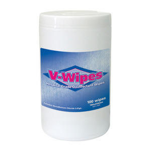 Sanitising: Viraclean Wipes 100 180X250mm