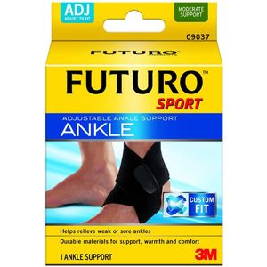 Supports Ankles And Feet: Futuro Thermal Sport Ankle Support Adjustable