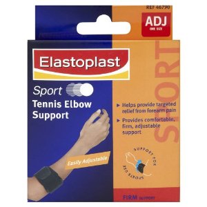 Supports Arms And Elbows: Elastoplast Sport Tennis Elbow Adjustable Black