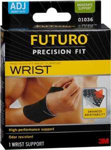Futuro Precision Fit Wrist Adjustable Brace for Pain Relief and Support