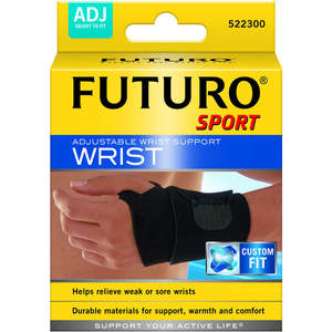 Supports Hands And Wrists: Futuro Thermal Sport Wrist Support Adjustable