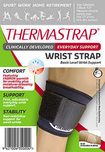 Supports Hands And Wrists: Thermastrap Wrist Support Black M/L