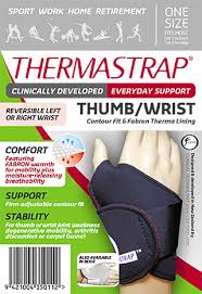 Thermastrap Thumb/Wrist Black Reversible/Universal