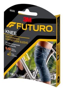 Supports Knees And Legs: FUTURO Perf. Comp. Sleeve Knee S/M