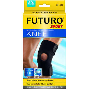 Supports Knees And Legs: Futuro Thermal Sport Knee Support Adjustable
