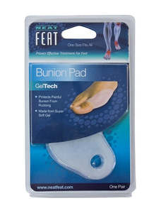 Bunion Callous And Corn: Neat Feat Gel Bunion Pad
