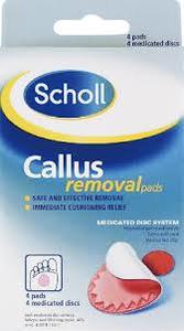 Bunion Callous And Corn: Scholl Callous Removal Pads