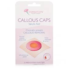 Carnation Foot Callous Caps 2Pk