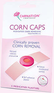 Carnation Foot Corn Plaster 5Pk