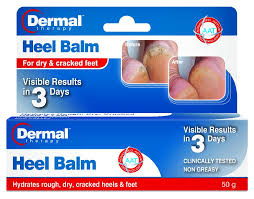 Cracked Heels: Dermal Therapy Heel Balm 50g