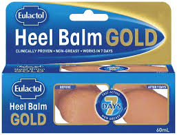 Cracked Heels: Eulactol Heel Balm Gold 60ml