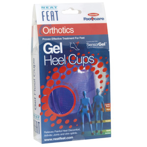 Neat Feat Gel Tech Heel Cups Large