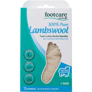 Insoles: Lambswool Foot Insole 1 Pair