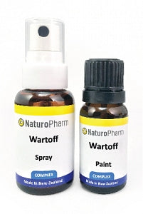 Wart Treatments: NaturoPharm Wartoff Twin Spray & Paint 10ml