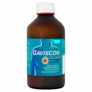 Antacids Or Gastric: Gaviscon Peppermint 500ml