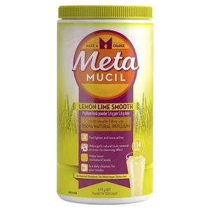 Constipation: METAMUCIL Lemon Lime 114 Dose 673g