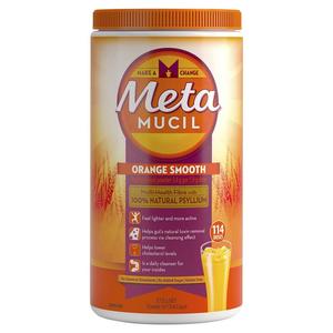 Constipation: Metamucil Smooth Orange 114 Dose