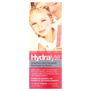 Hydralyte Ice Block S/Berry Kiwi 16s