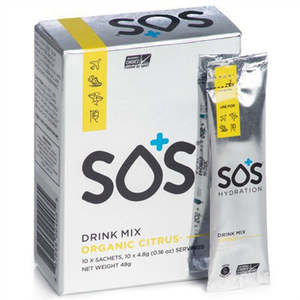 Diarrhoea: SOS Oral Rehydration Citrus 10pk