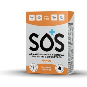 SOS Oral Rehydration Mango 10pk