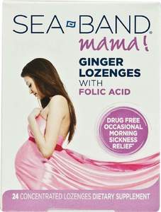 Sea Band Mama Ginger Lozenge 24Pk